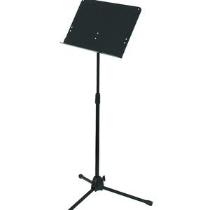 Musicians black folding music stand